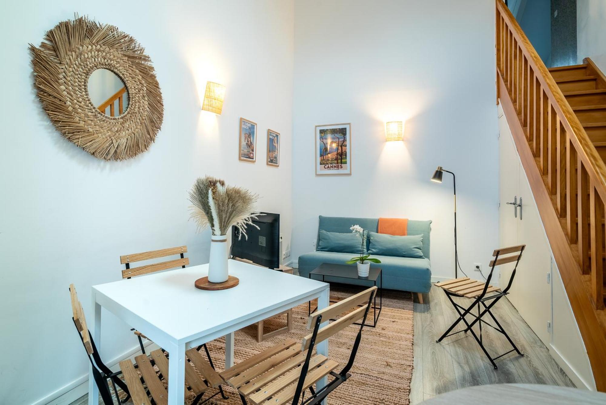 Mon - Gare De - Duplex 2 - Parking En Supp Appartement