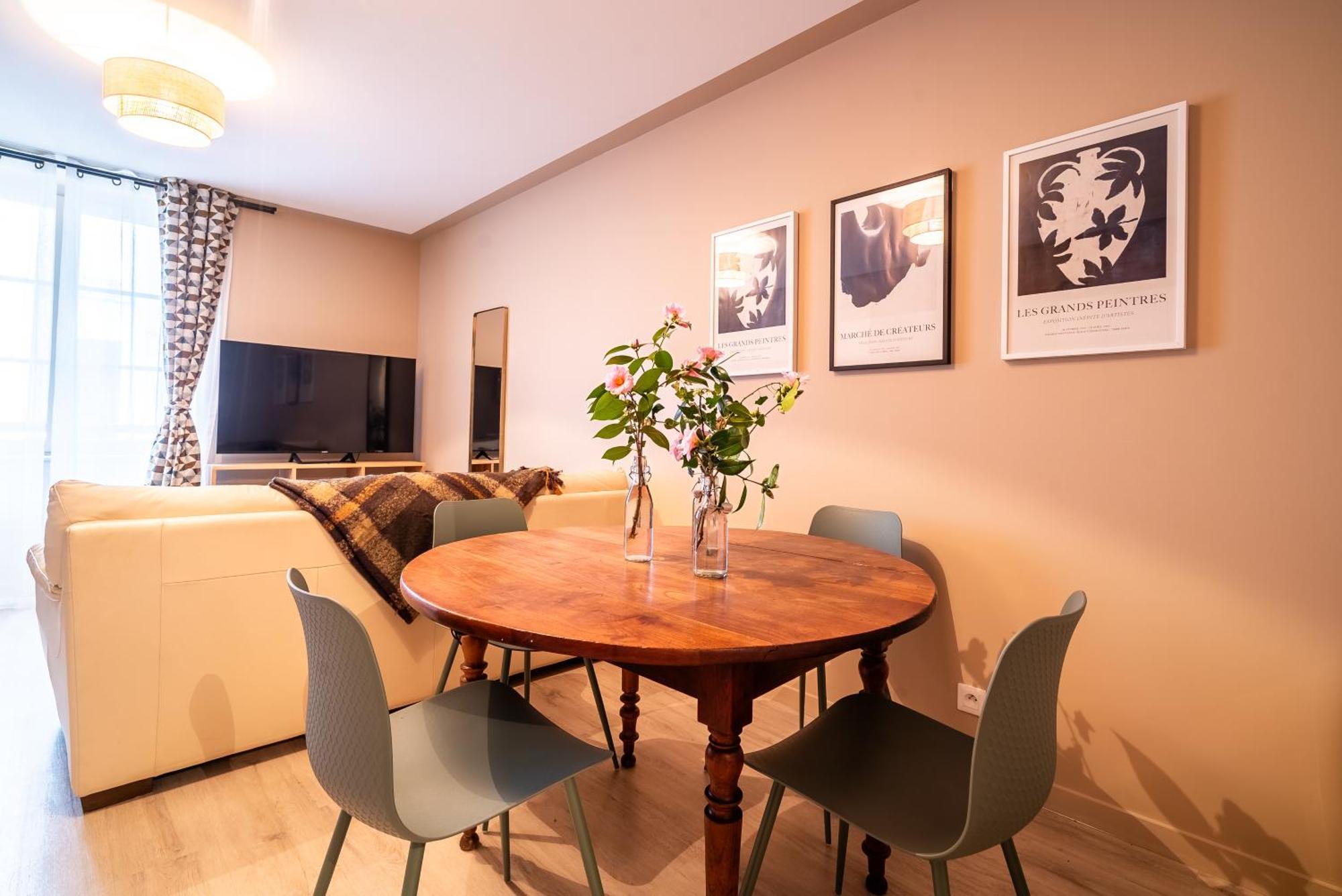 Appartement Mon - Gare De - Duplex 2 - Parking En Supp *