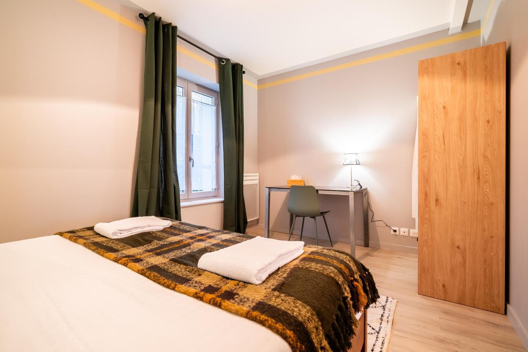 Appartement Mon - Gare De - Duplex 2 - Parking En Supp